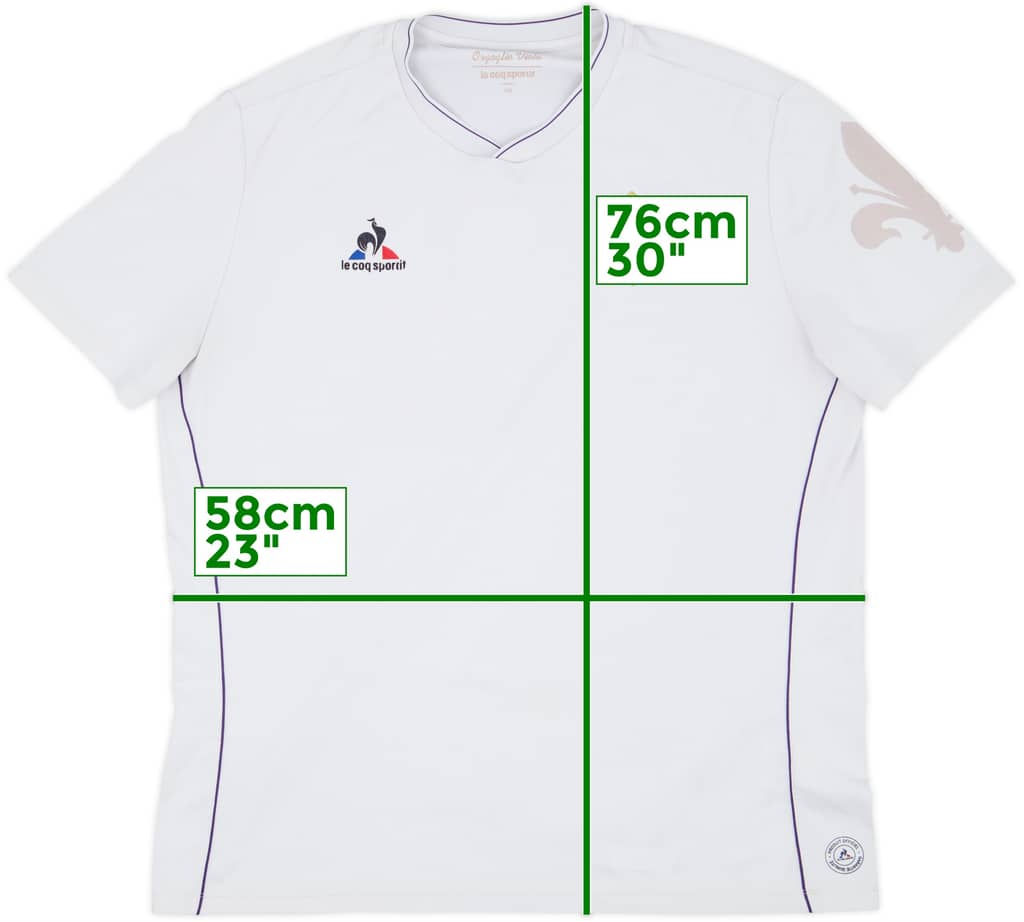 2015-16 Fiorentina Away Shirt - 5/10 - (XXL)