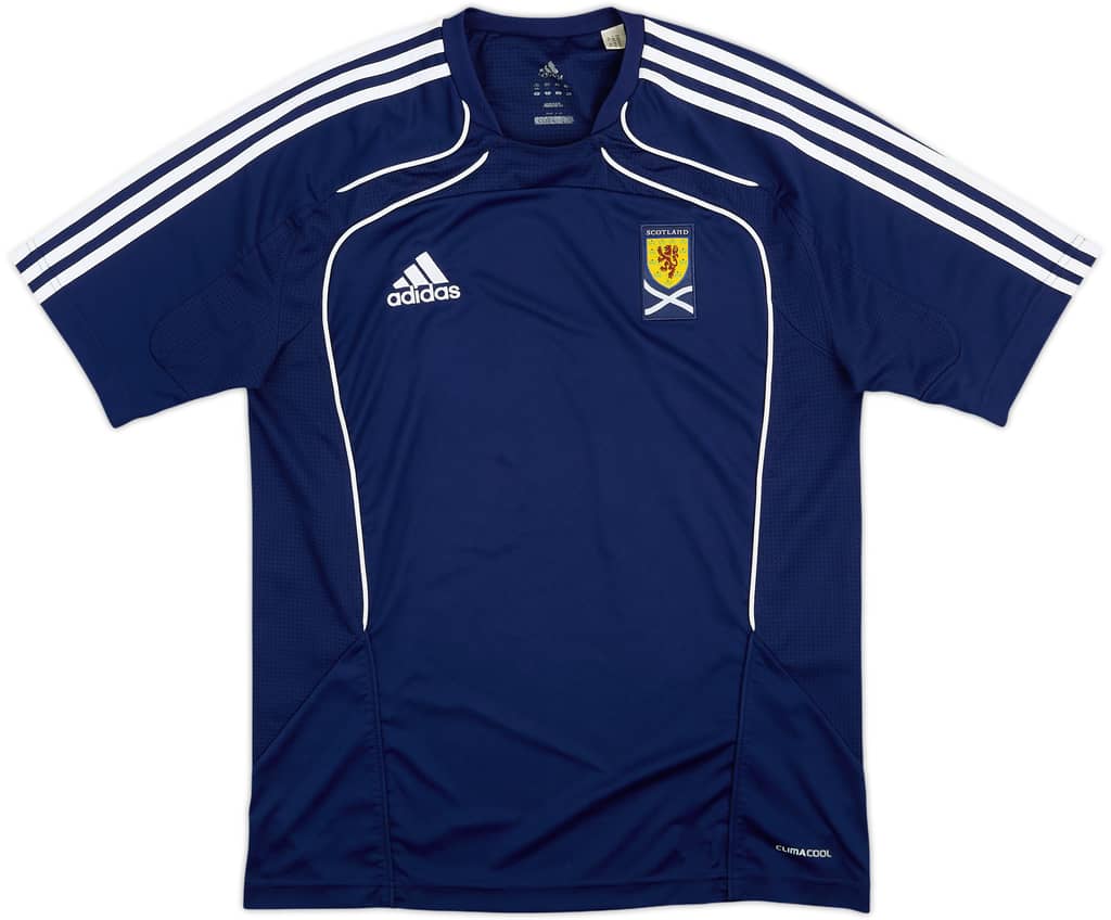 2010-11 Scotland adidas Training Shirt - 8/10 - (M)