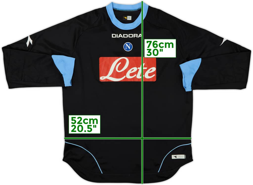 2006-07 Napoli GK Shirt - 8/10 - (XL)