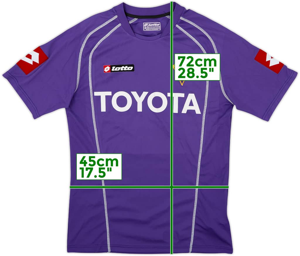 2005-07 Fiorentina Home Shirt - 8/10 - (M)