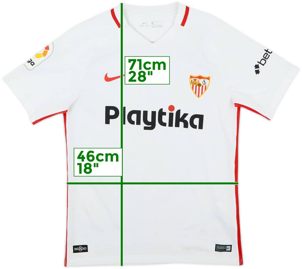 2018-19 Sevilla Home Shirt - 8/10 - (M)