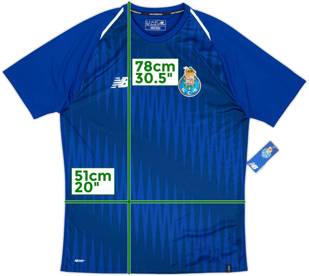 Camiseta New Balance de entrenamiento de Porto 2018-19 (L)