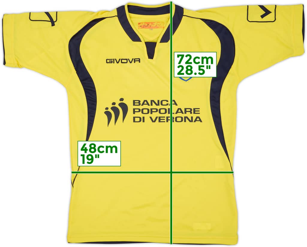 2009-10 Chievo Verona Givova Training Shirt - 8/10 - (M)