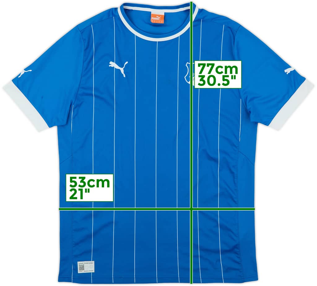 2012-13 TSG Hoffenheim Home Shirt - 8/10 - (XL)