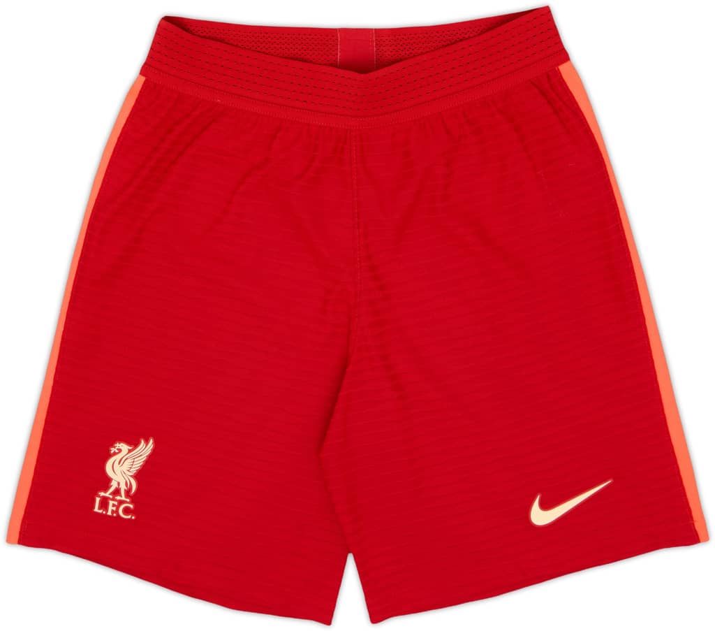2021-22 Liverpool Authentic Home Shorts - 8/10 - (S)