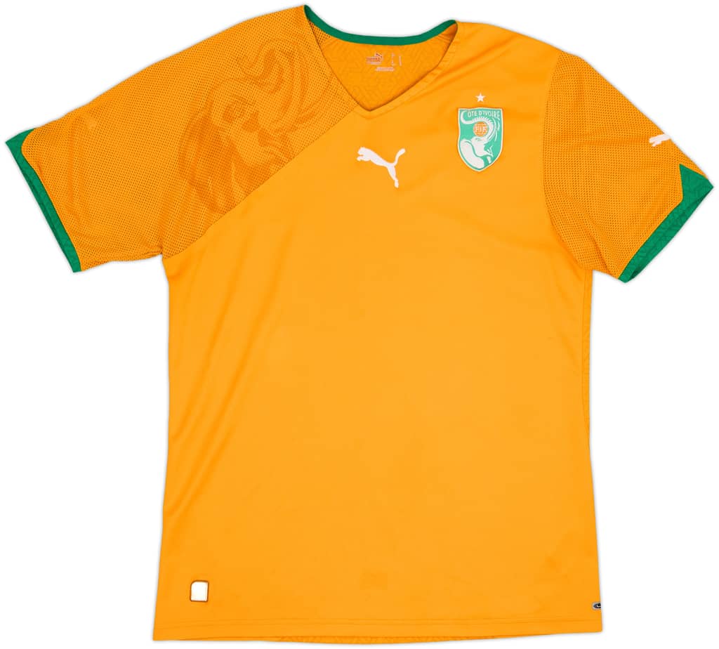 2010-11 Ivory Coast Home Shirt - 8/10 - (M)