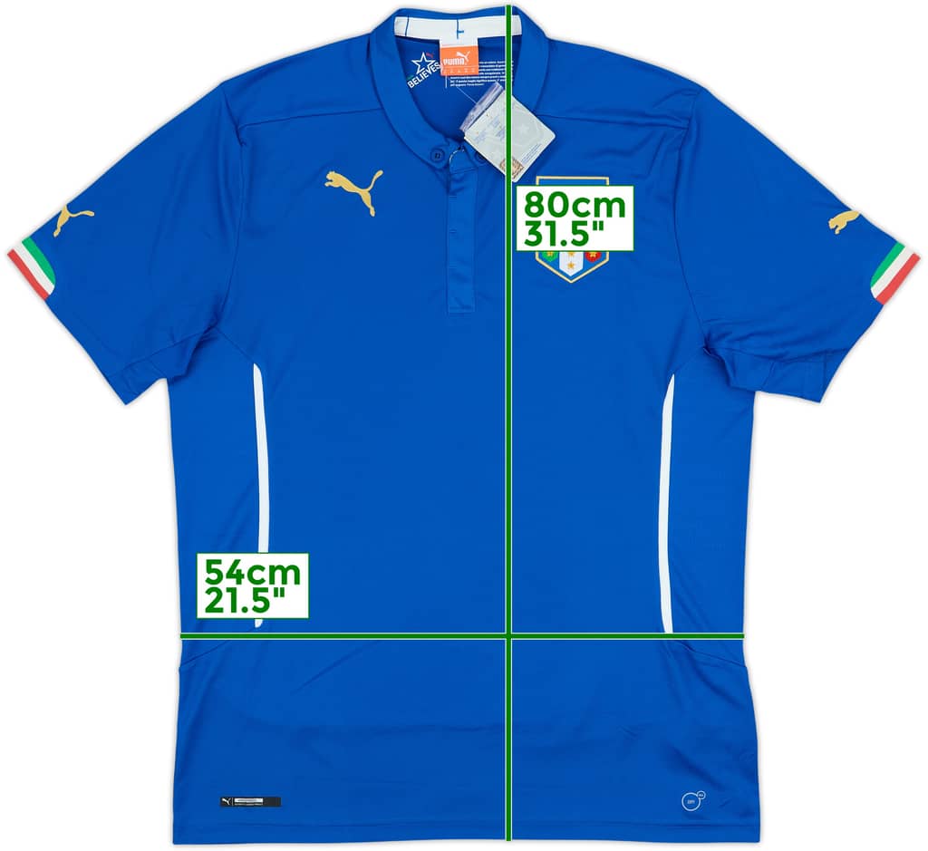 2014-15 Italy Home Shirt (XL)