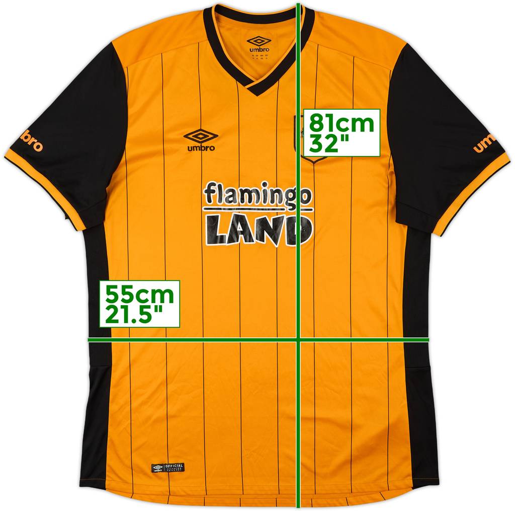 2015-16 Hull City Home Shirt - 6/10 - (XL)
