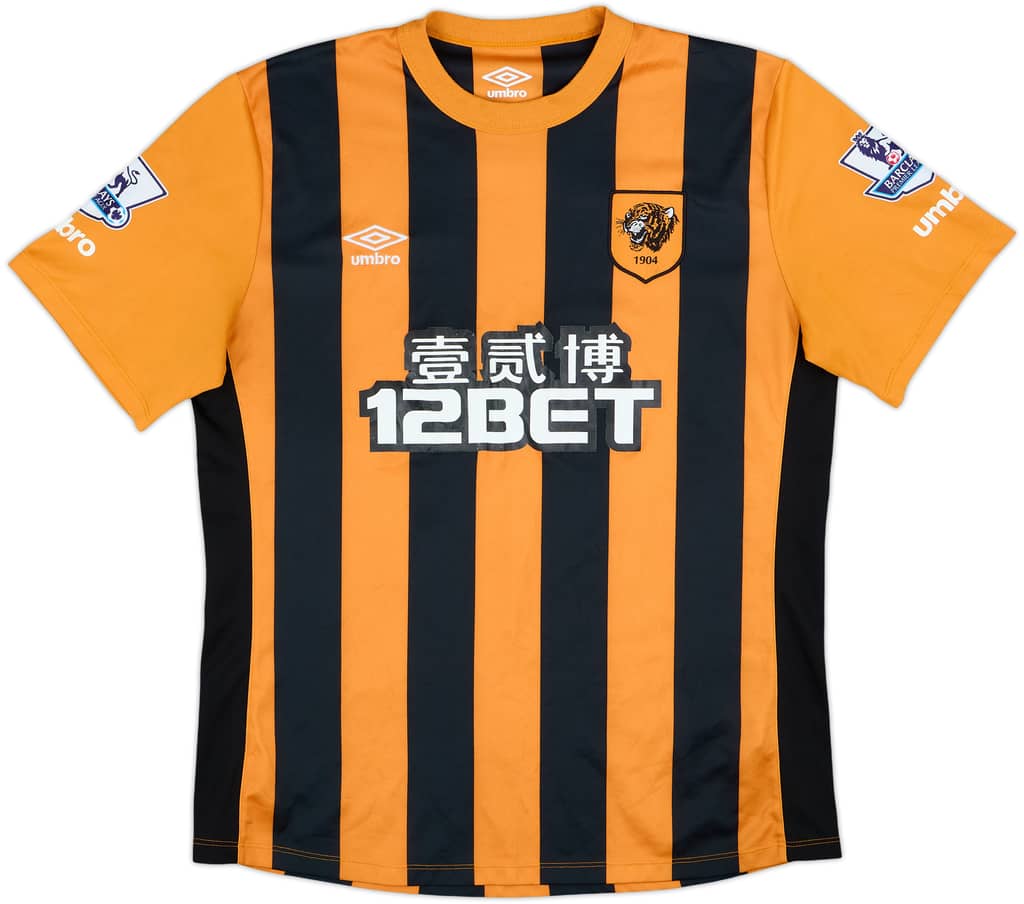 2014-15 Hull City Home Shirt - 7/10 - (L)