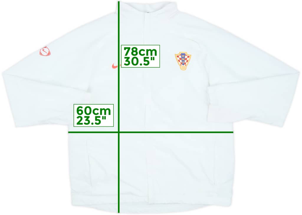 2005-06 Croatia Nike Track Jacket - 7/10 - (XL)