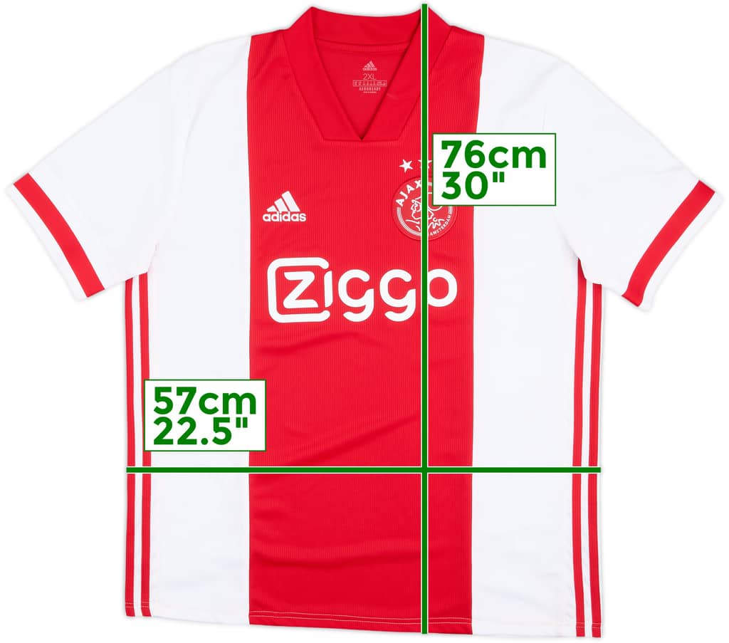 2020-21 Ajax Home Shirt - 10/10 - (XXL)