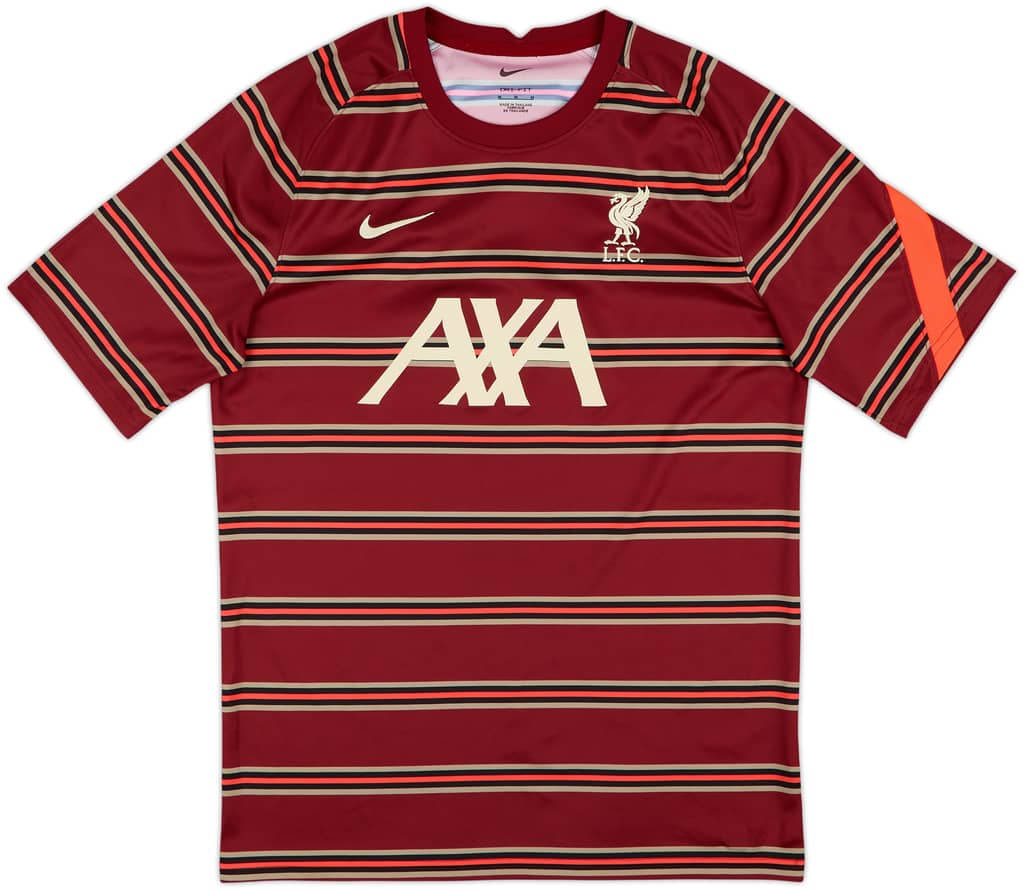 2021-22 Liverpool Nike Training Shirt - 9/10 - (M)