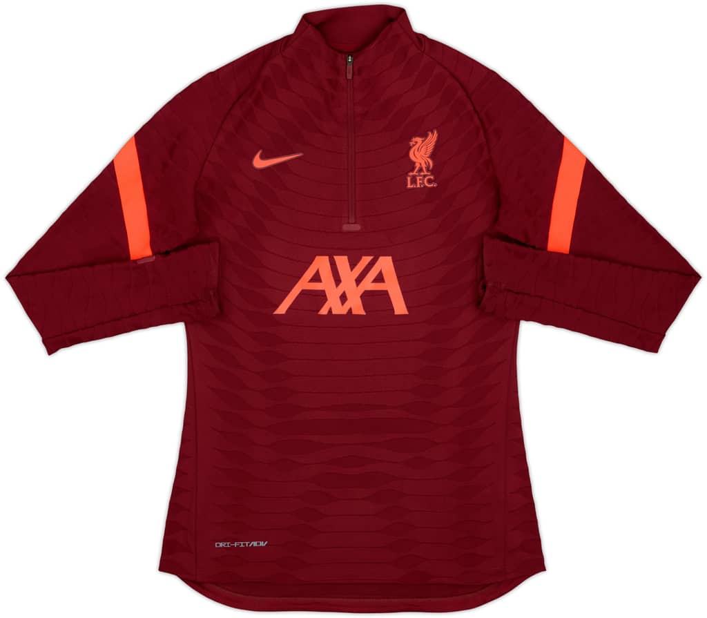 2021-22 Liverpool Nike Dri-Fit ADV 1/4 Zip Drill Top - 7/10 - (S)