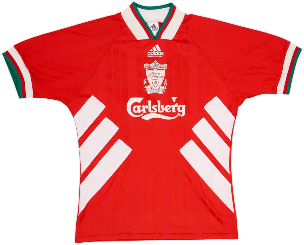 1993-95 Liverpool Home Shirt - 9/10 - (S)