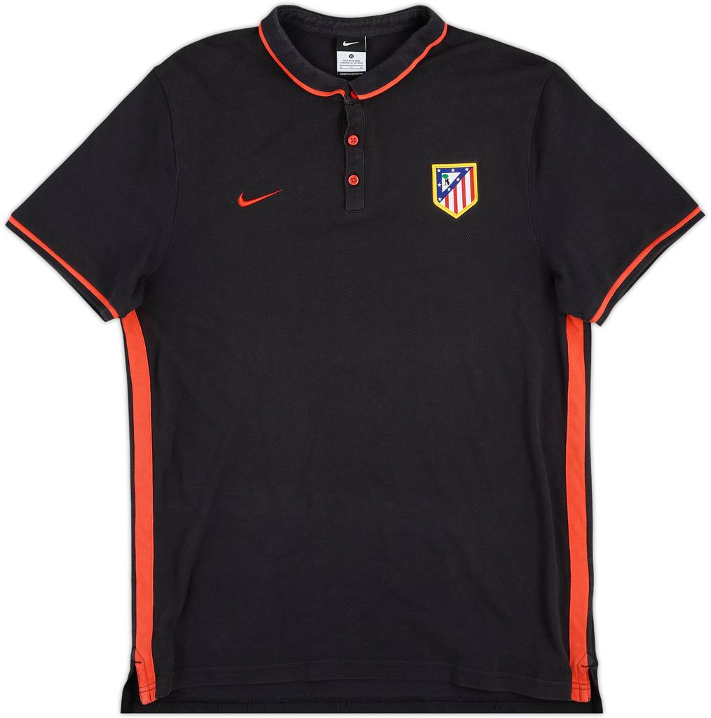 2015-16 Atletico Madrid Nike Polo Shirt - 7/10 - (XL)