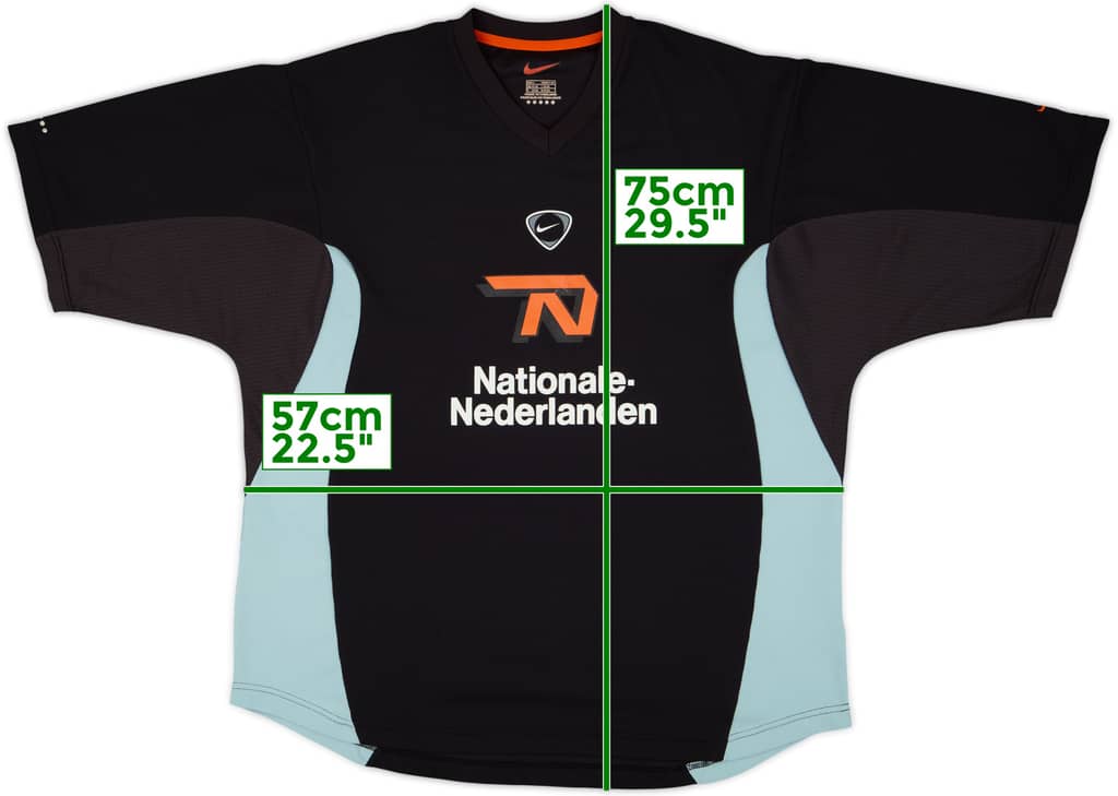 2000-02 Netherlands Player Issue Nike Training Shirt - 10/10 - (L)