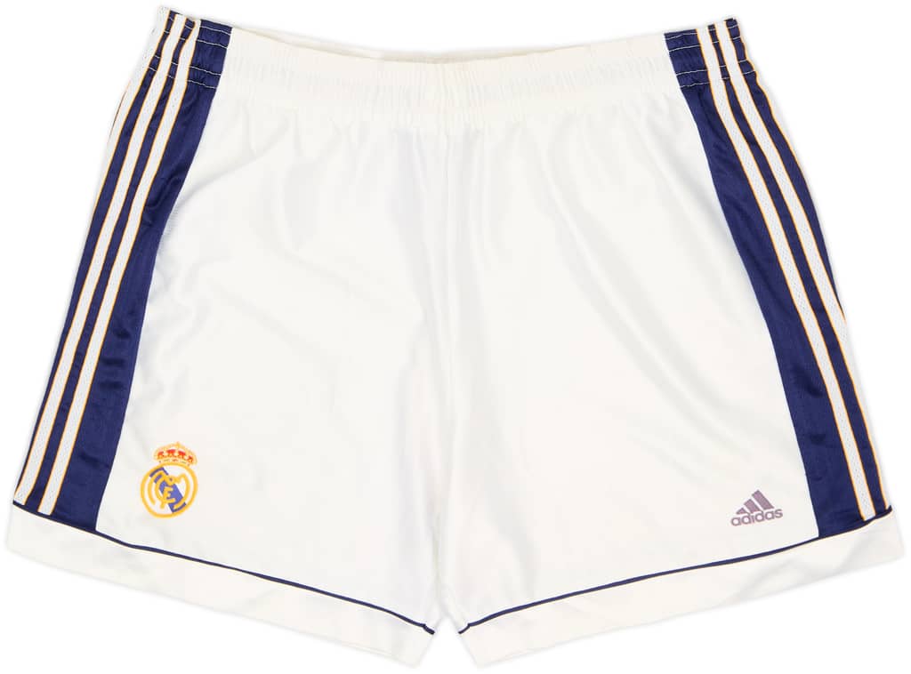 1998-00 Real Madrid Home Shorts - 7/10 - (XL)