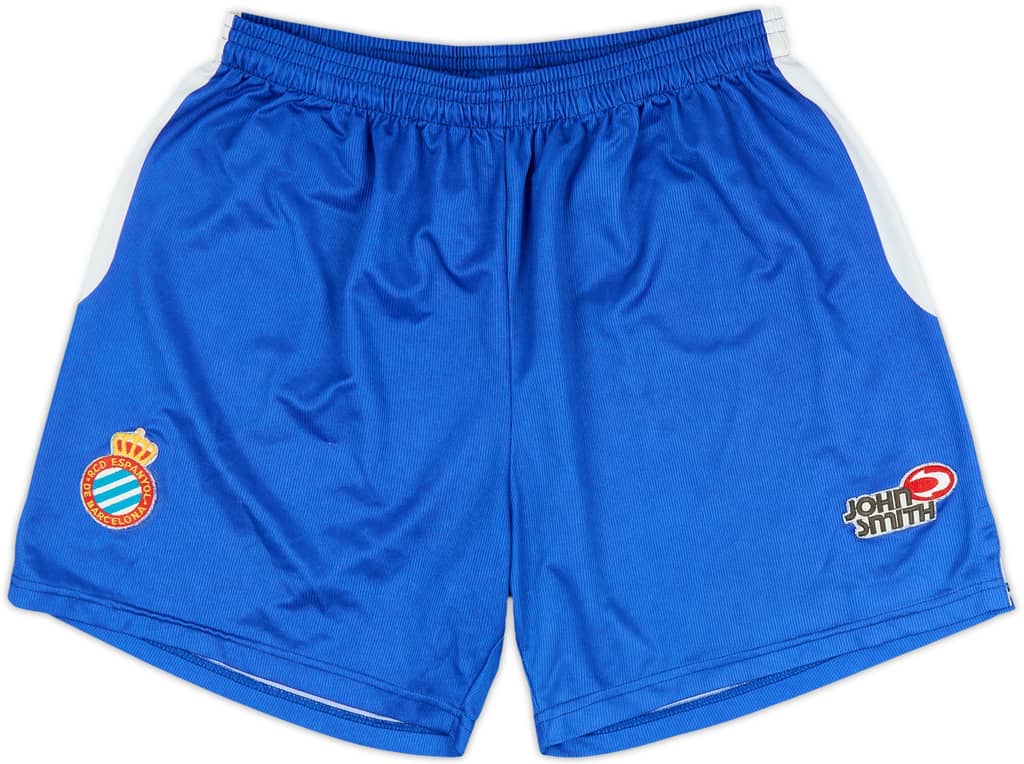 2001-02 Espanyol Home Shorts - 9/10 - (XL)