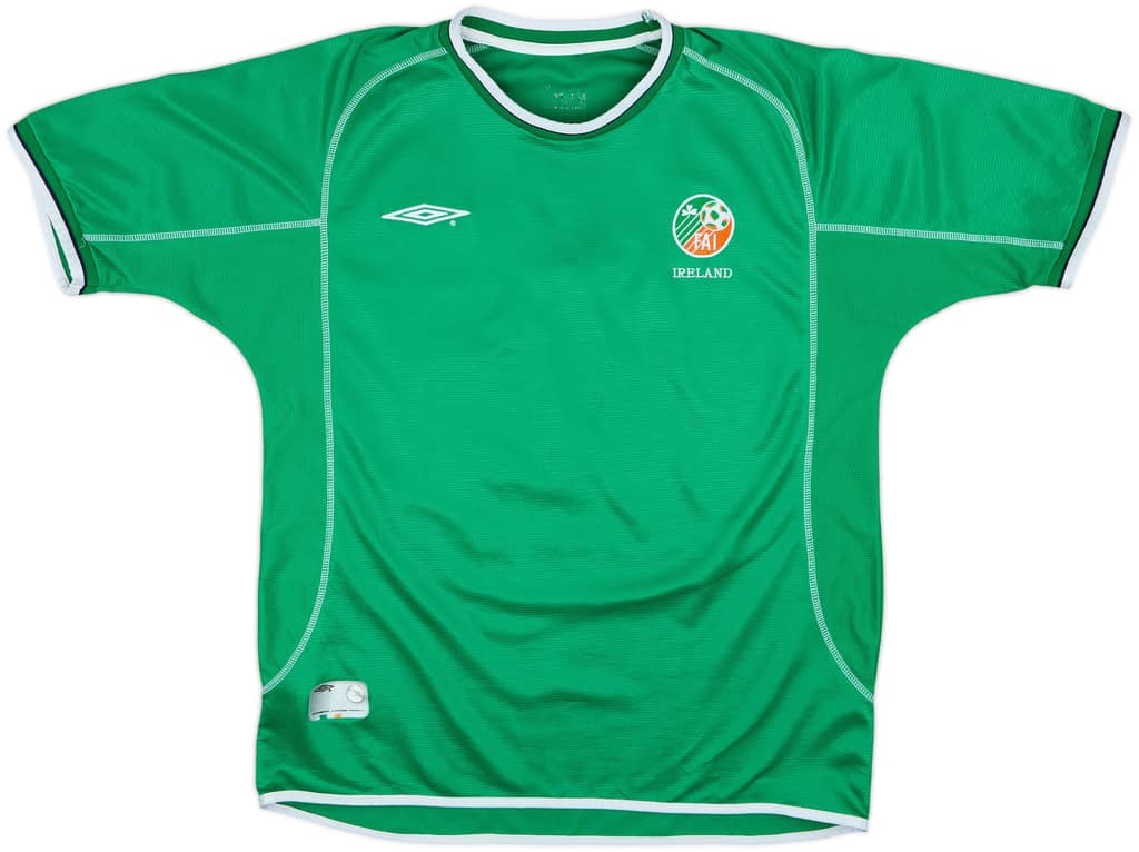 2002-03 Ireland Player Issue Home Shirt - 9/10 - (L)