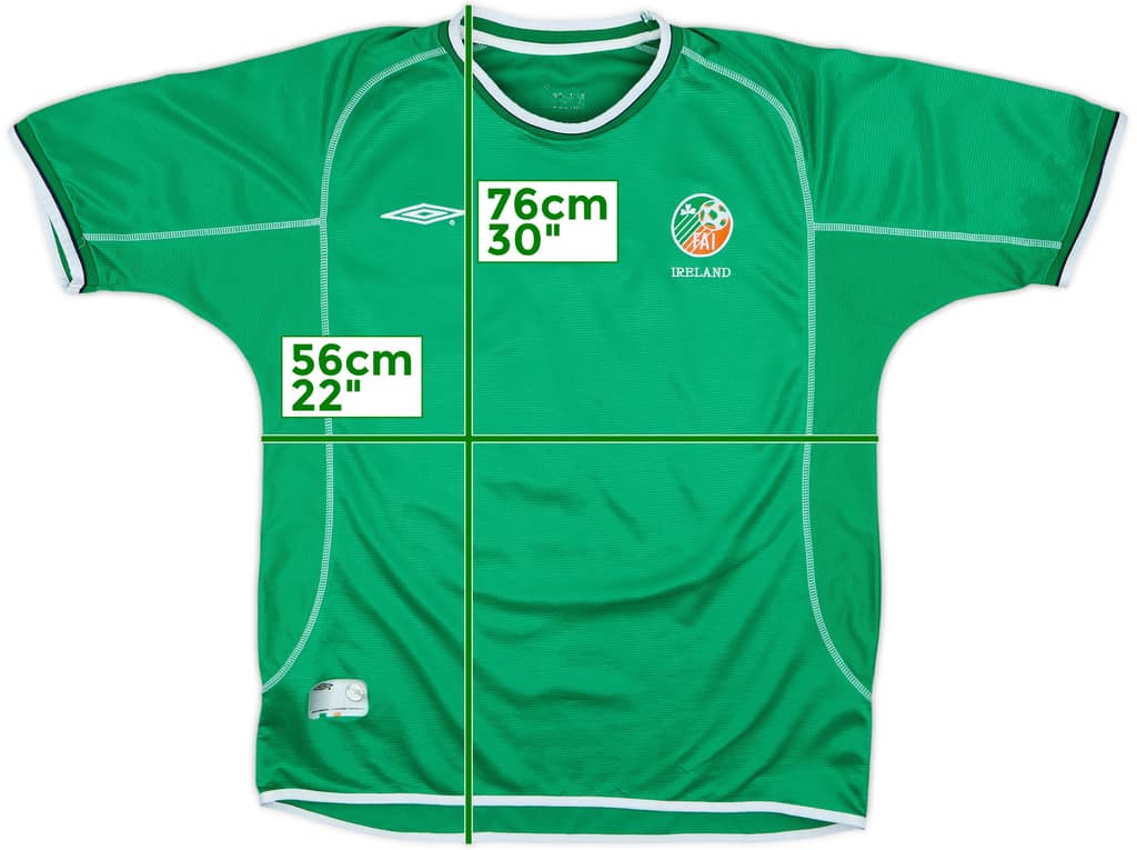 2002-03 Ireland Player Issue Home Shirt - 9/10 - (L)