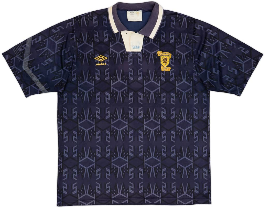 1991-94 Scotland Home Shirt - 5/10 - (L)
