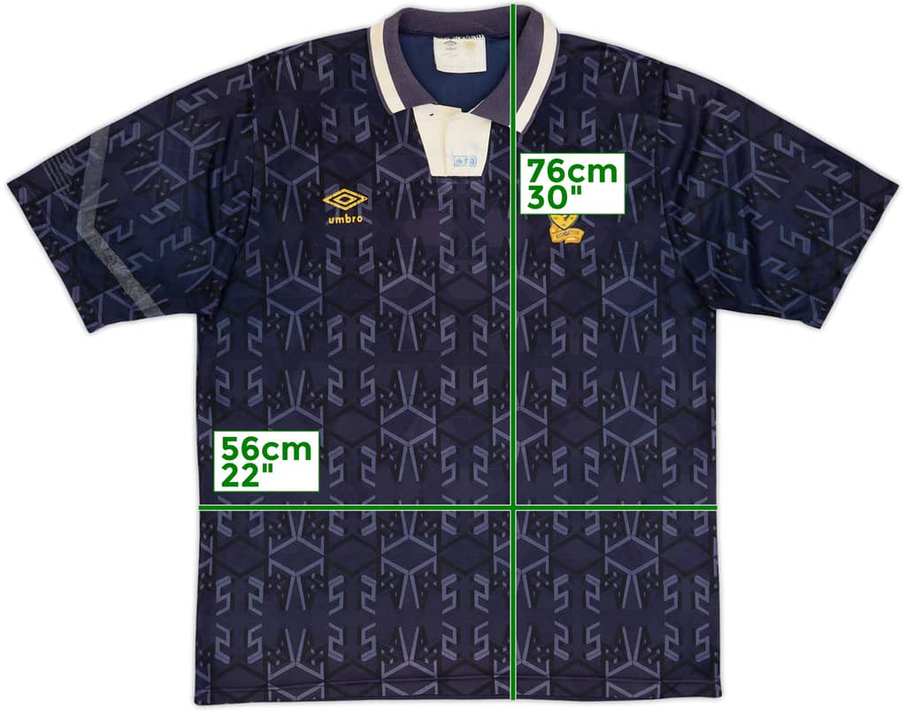 1991-94 Scotland Home Shirt - 5/10 - (L)