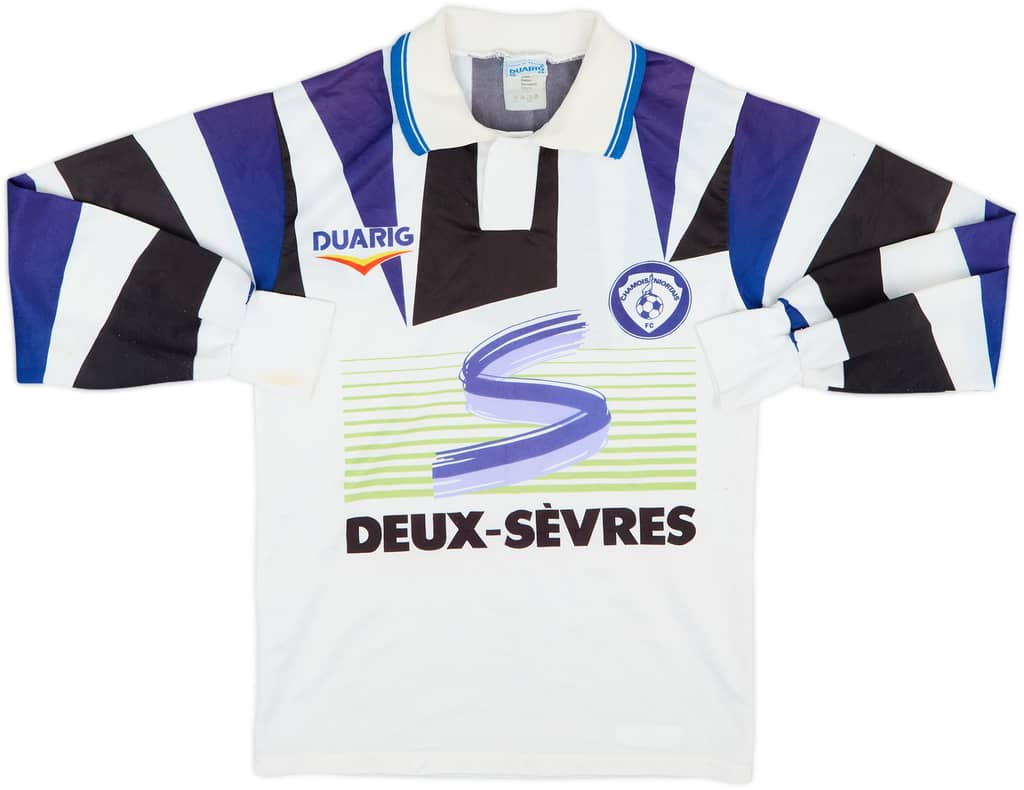 1992-93 Chamois Niortais Home L/S Shirt - 5/10 - (XS)