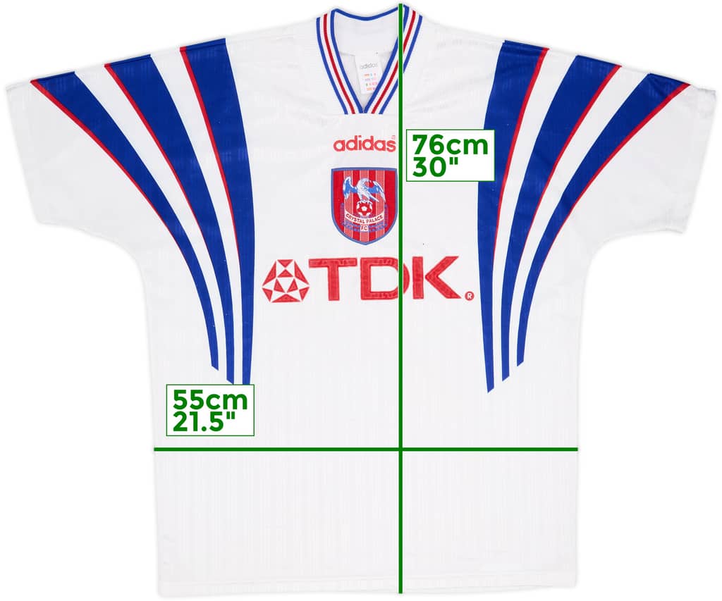 1996-97 Crystal Palace Away Shirt - 8/10 - (L)
