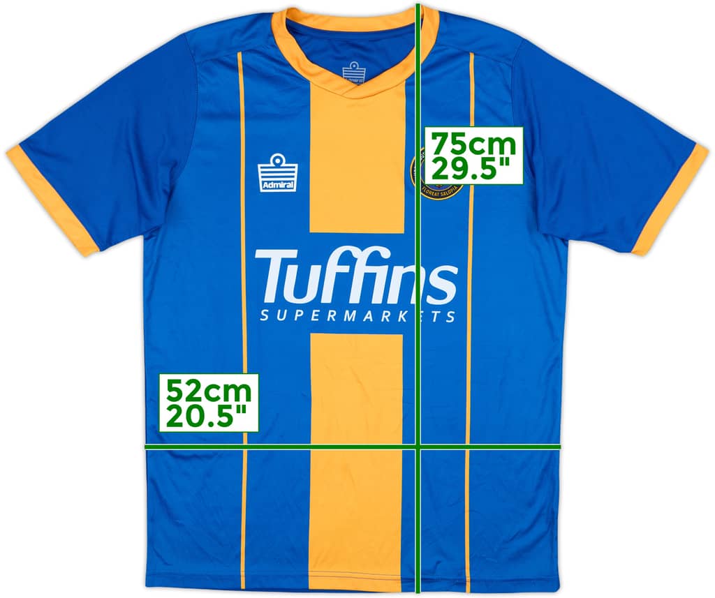 2019-20 Shrewsbury Home Shirt - 9/10 - (L)