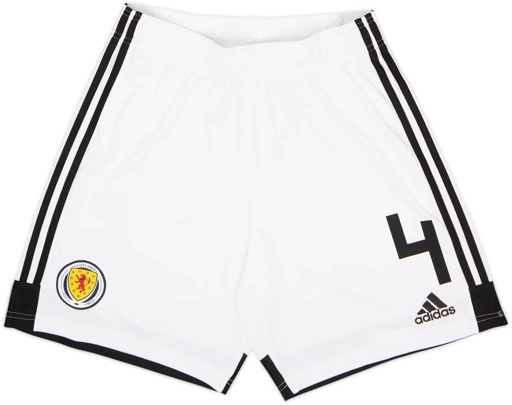 2018-19 Scotland Home Shorts #4 - 8/10 - (M)