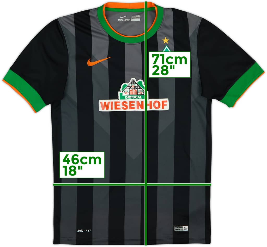 2014-15 Werder Bremen Away Shirt - 7/10 - (S)