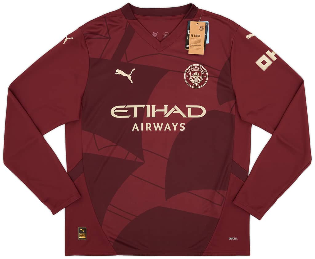 2024-25 Manchester City Third L/S Shirt Rodrigo #16