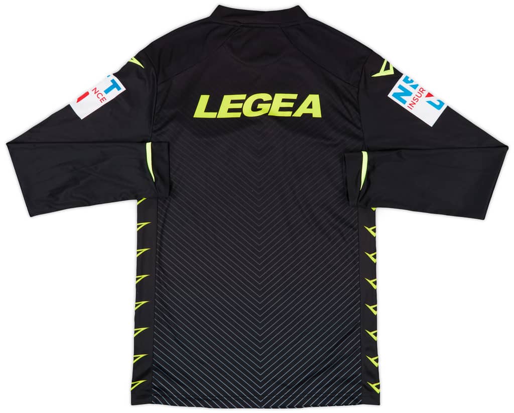 2014-15 Italy FIGC Legea Referee L/S Shirt - 9/10 - (M)