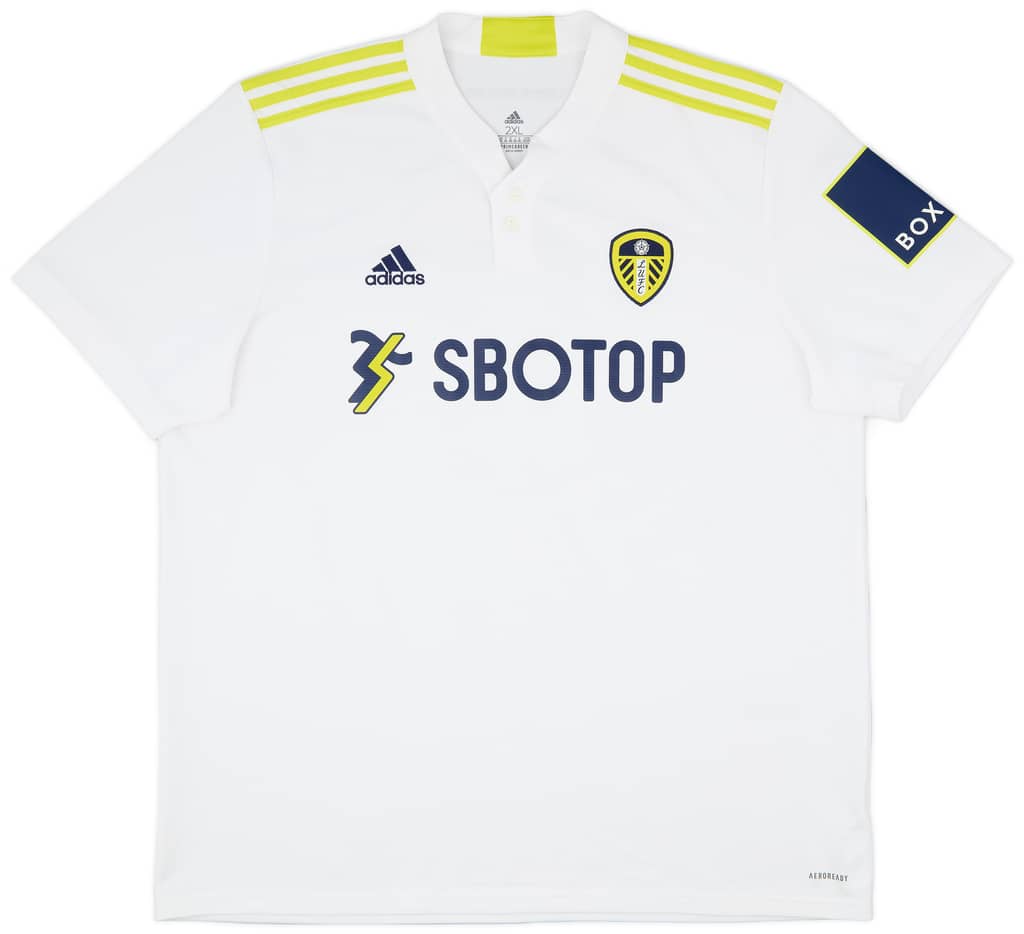 2021-22 Leeds United Home Shirt Bamford #9 - 7/10 - (XXL)