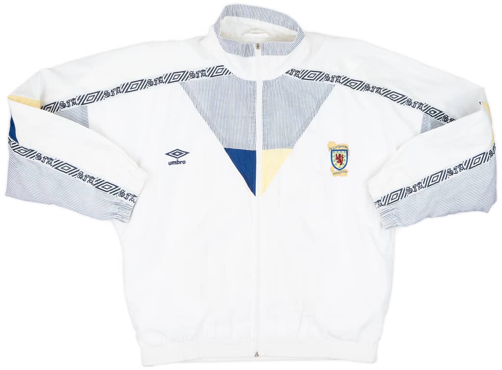 1990-92 Scotland Umbro Track Jacket - 6/10 - (XL)