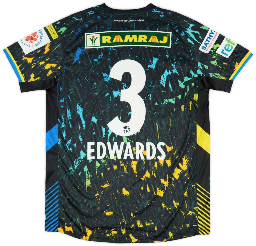 2024-25 Chennaiyin FC Third Shirt Edwards #3 (XXL)