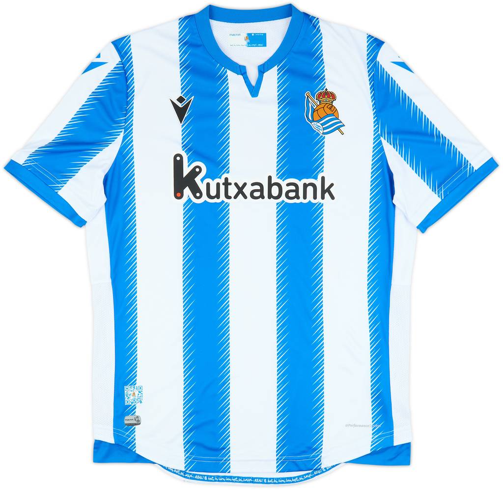 2019-20 Real Sociedad Home Shirt - As New - (S)