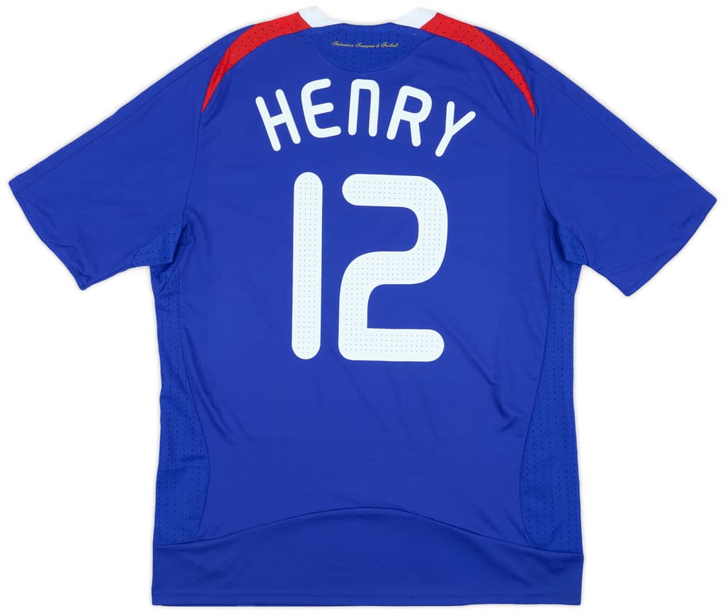 2007-08 France Home Shirt Henry #12 (L)