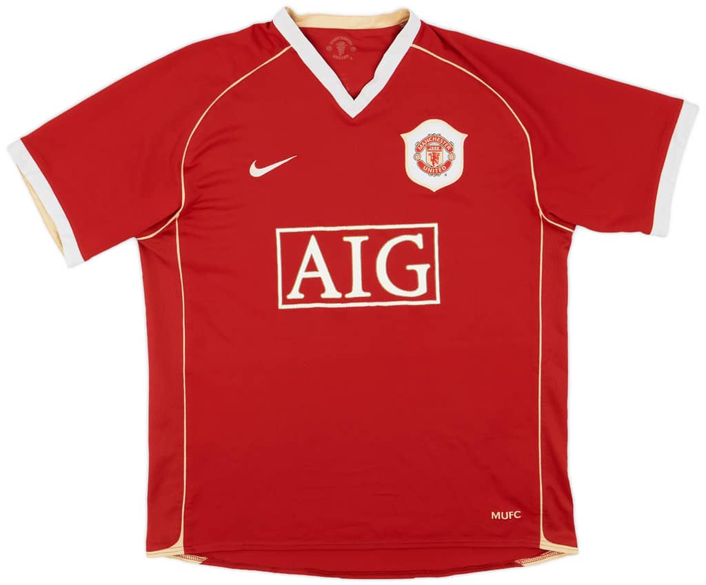 2006-07 Manchester United Home Shirt Rooney #8 - 4/10 - (L)
