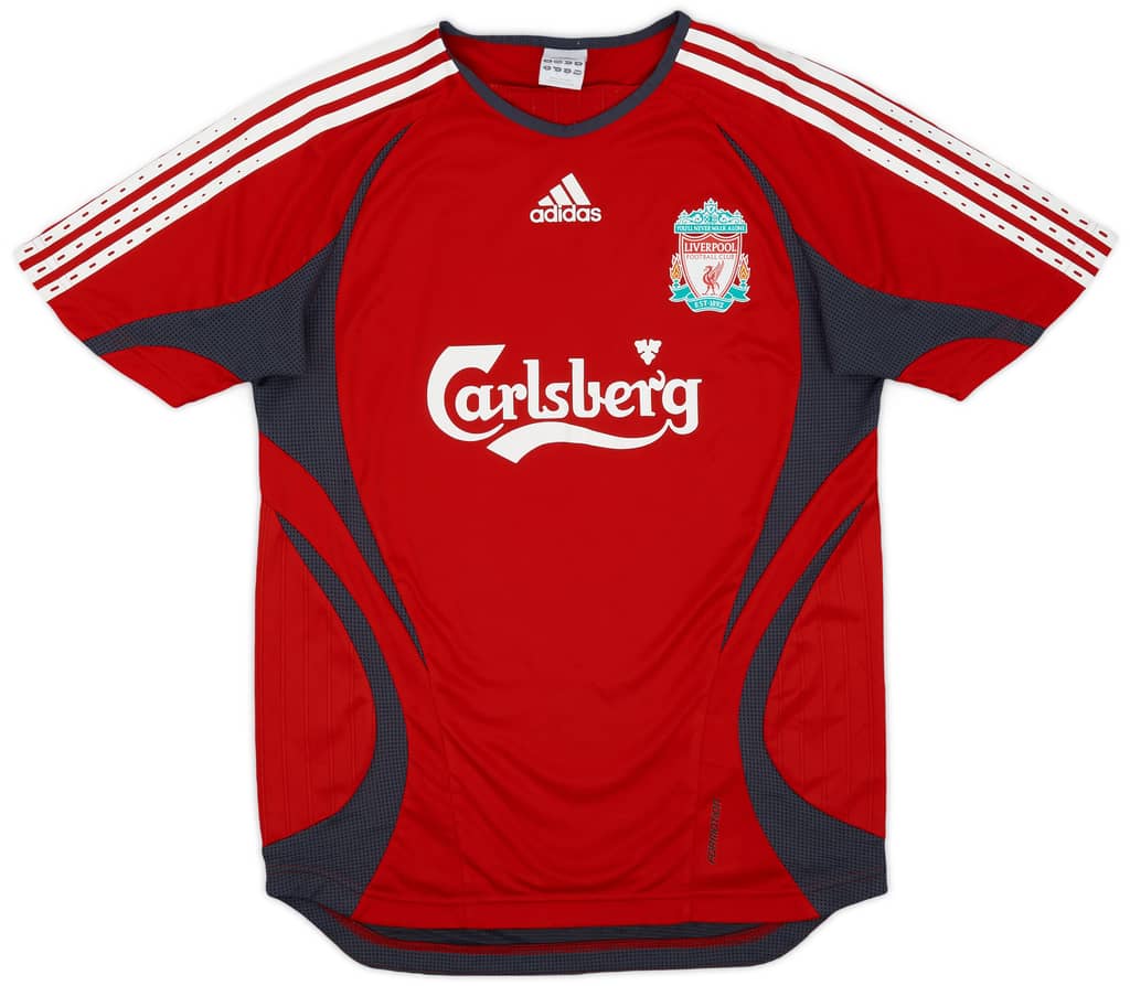 2006-07 Liverpool adidas Formotion Training Shirt - 9/10 - (S)
