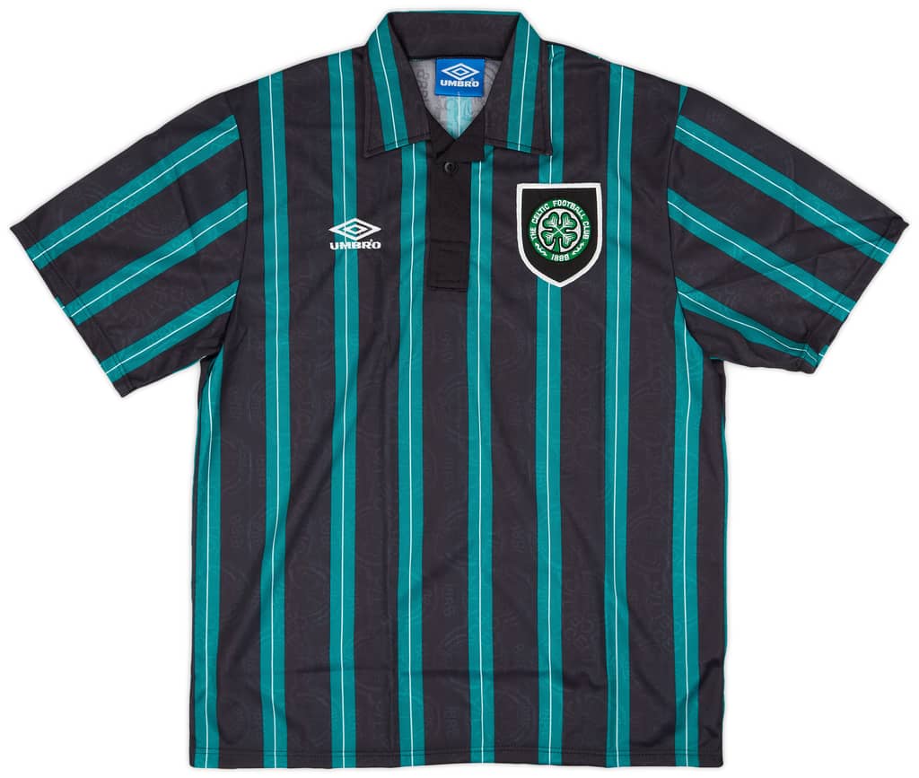 1992-93 Celtic Away Shirt - 10/10 - (L)