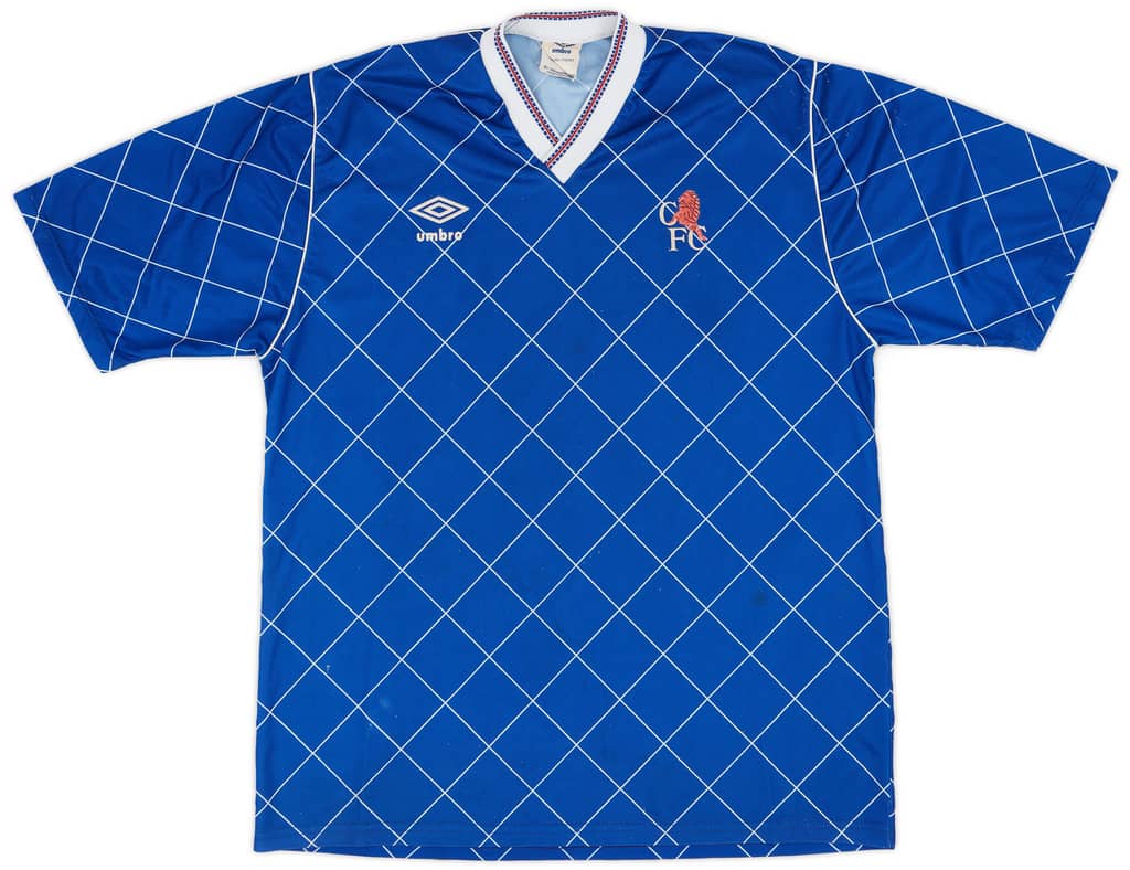 1987-89 Chelsea Home Shirt - 7/10 - (M)