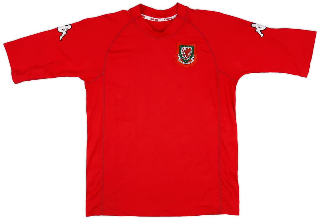 2000-01 Wales Home Shirt - 8/10 - (M)