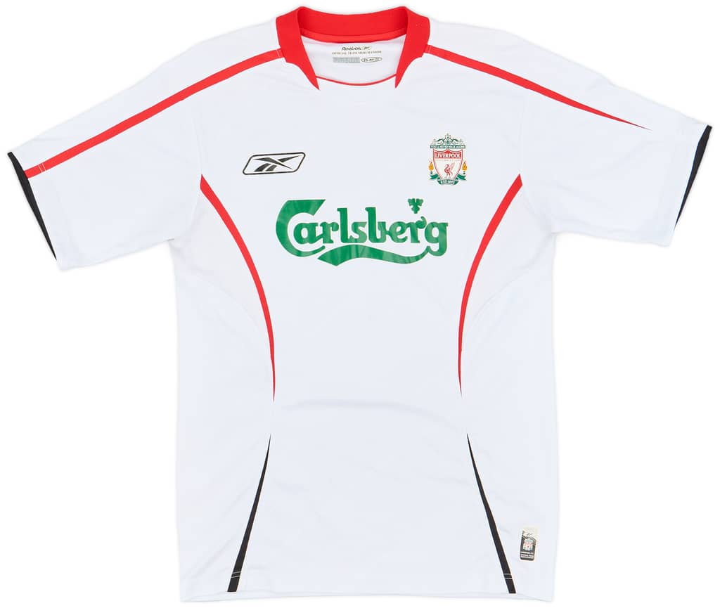 2005-06 Liverpool Away Shirt Gerrard #8 - 7/10 - (S)