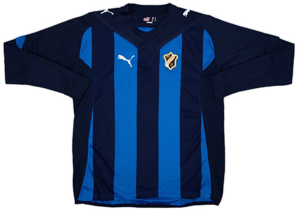 2009-10 Stabaek Home L/S Shirt - 10/10 - (L)
