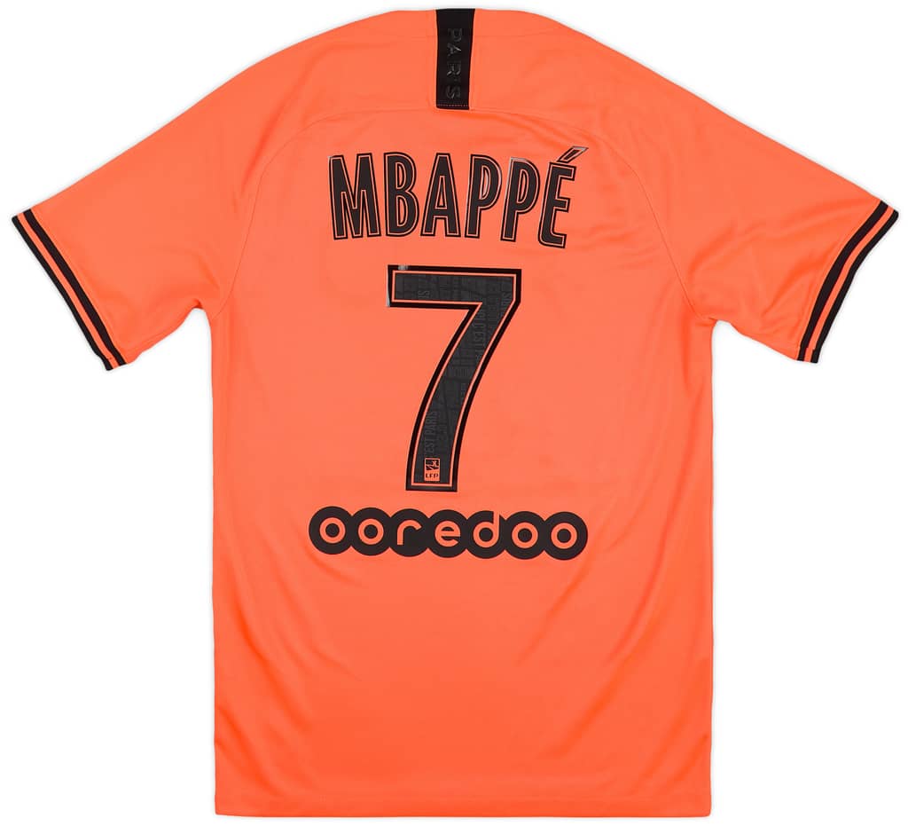 2019-20 Paris Saint-Germain Away Shirt Mbappe #7 - 9/10 - (S)