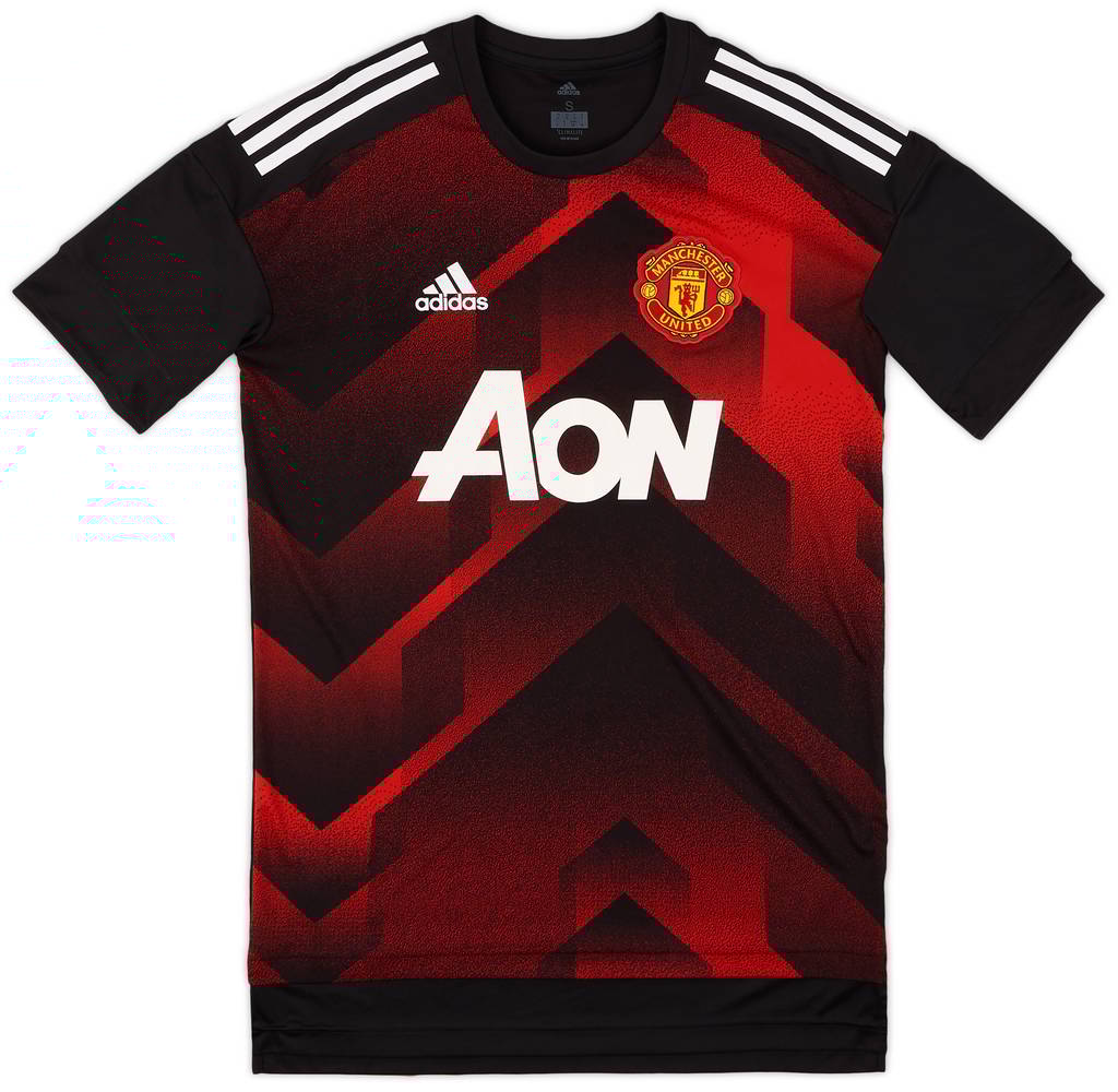 2017-18 Manchester United adidas Training Shirt - 8/10 - (S)