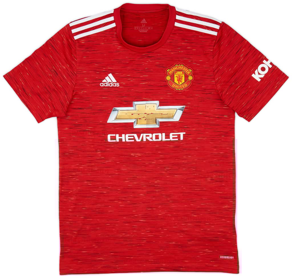 2020-21 Manchester United Home Shirt B.Fernandes #18 - 5/10 - (M)