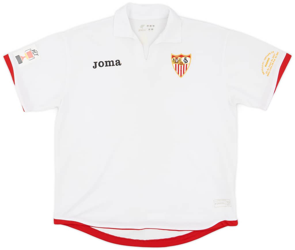 2007 Sevilla Cup Final Shirt - 8/10 - (M)