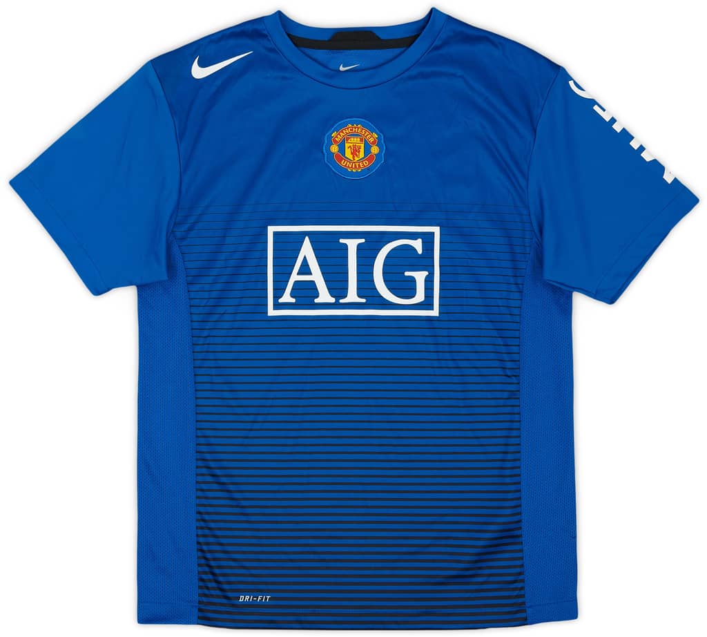 2010-11 Manchester United Nike Training Shirt - 8/10 - (L.Boys)